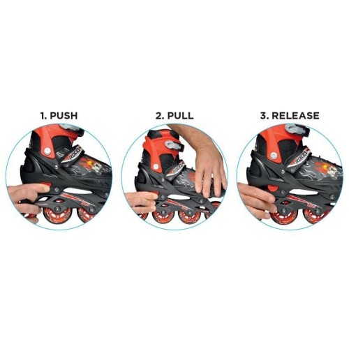 ΑΘΛΟΠΑΙΔΙΑ Jokey 3.0 Inline Skates - Black/lime Color Black-lime, Size 38-41 18.400845/blm/38 8020187898230