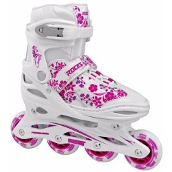 ΑΘΛΟΠΑΙΔΙΑ Compy 8.0 Girl Inline Skates - White/violet Color White-fuchsia, Size 38-41 18.400809/wv/38 8020187859071
