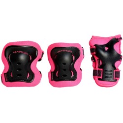 ΑΘΛΟΠΑΙΔΙΑ Childrens Protectors - Pink Color Pink, Size x Small 003.10082/XS/F 9985776000120