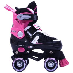 ΑΘΛΟΠΑΙΔΙΑ Adjustable Roller Skates - Fuchsia Color Fuchsia, Size 37-40 002.1088/K/37 9985776000625