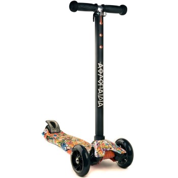 αθλοπαιδιά πατίνι scooter 3τροχο, με φωτιζόμενα ροδάκια, 9 002.61210/9 9985777001263