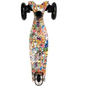 ΑΘΛΟΠΑΙΔΙΑ Childrens 3-wheel Scooter, With Light-up Wheels, 9 002.61210/9 9985777001263
