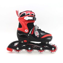 ΑΘΛΟΠΑΙΔΙΑ Adjustable Inline/roller Skates/ice Skates, 3 in 1, for Boys, Color Red, Size 38-41 002.10320/A/38 9985777002611