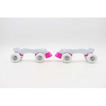 ΑΘΛΟΠΑΙΔΙΑ αυξομειούμενα inline/roller skates/παγοπέδιλα, 3 σε 1, για κορίτσια χρώμα φούξια, μέγεθος 30-33 002.10320/K/30 998577