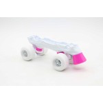 ΑΘΛΟΠΑΙΔΙΑ Adjustable Inline/roller Skates/ice Skates, 3 in 1, for Girls, Fuchsia Color, Size 30-33 002.10320/K/30 9985777002635