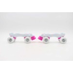 ΑΘΛΟΠΑΙΔΙΑ Adjustable Inline/roller Skates/ice Skates, 3 in 1, for Girls, Fuchsia Color, Size 34-37 002.10320/K/34 9985777002642