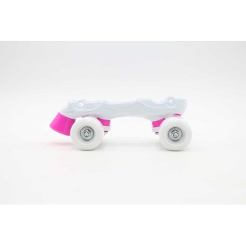 ΑΘΛΟΠΑΙΔΙΑ Adjustable Inline/roller Skates/ice Skates, 3 in 1, for Girls, Fuchsia Color, Size 34-37 002.10320/K/34 9985777002642