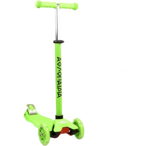 ΑΘΛΟΠΑΙΔΙΑ Athlopaidia Three-wheeled 3 in 1 Scooter - Green 002.61212/GRN 9985777004547