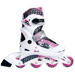 ΑΘΛΟΠΑΙΔΙΑ Adjustable Inline Skates - Purple Color Purple, Size 26-29 002.1084/M/26 9985777002499