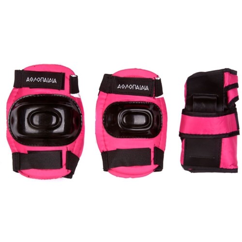 ΑΘΛΟΠΑΙΔΙΑ Childrens Protectors Series - Fuchsia Color Fuchsia, Size Small 003.10047/FU/S 9985777003922