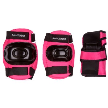 ΑΘΛΟΠΑΙΔΙΑ Childrens Protectors Series - Fuchsia Color Fuchsia, Size Medium 003.10047/FU/M 9985777003939