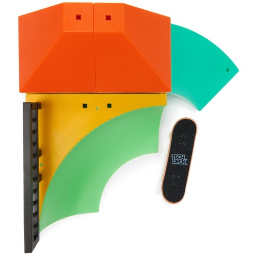 ΑΘΛΟΠΑΙΔΙΑ deck x-connect park creator - 1 μινιατούρα τροχοσανίδα και 1 ράμπα 32.013896-C 778988454251