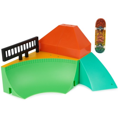 ΑΘΛΟΠΑΙΔΙΑ Deck X-connect Park Creator - 1 Miniature Skateboard and 1 Ramp 32.013896-C 778988454251