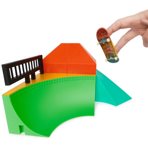 ΑΘΛΟΠΑΙΔΙΑ deck x-connect park creator - 1 μινιατούρα τροχοσανίδα και 1 ράμπα 32.013896-C 778988454251