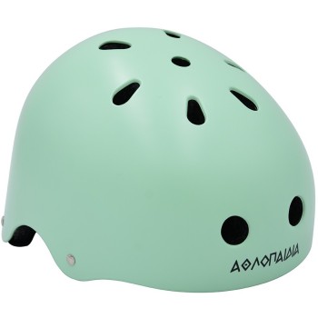ΑΘΛΟΠΑΙΔΙΑ Adjustable Racing Helmet - Pastel Green Color Pastel Green, Size Small/medium: 55-59cm. 003.10015/PG/S 9985777007920