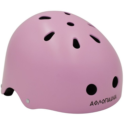 ΑΘΛΟΠΑΙΔΙΑ Adjustable Racing Helmet - Pastel Pink Color Pastel Pink, Size Small/medium: 55-59cm. 003.10015/PP/S 9985777007883