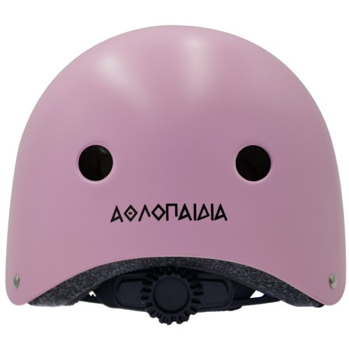 ΑΘΛΟΠΑΙΔΙΑ Adjustable Racing Helmet - Pastel Pink Color Pastel Pink, Size Small/medium: 55-59cm. 003.10015/PP/S 9985777007883