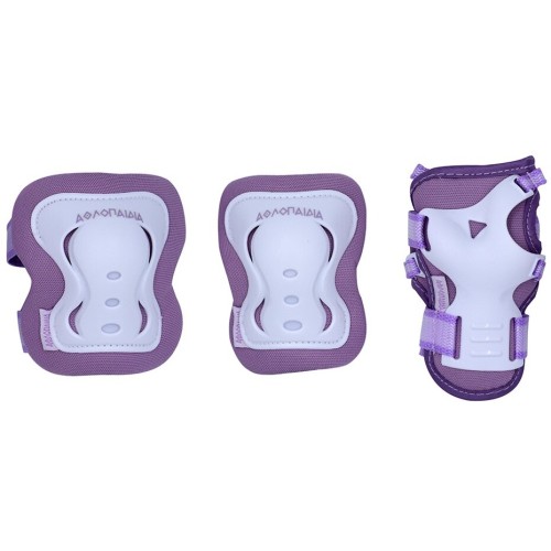 ΑΘΛΟΠΑΙΔΙΑ Childrens Protectors - Pastel Lilac Color Pastel Lilac, Size x Small 003.10082/PL/XS 9985777007975