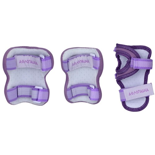 ΑΘΛΟΠΑΙΔΙΑ Childrens Protectors - Pastel Lilac Color Pastel Lilac, Size Small 003.10082/PL/S 9985777007968
