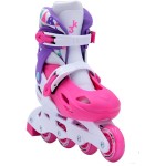 ΑΘΛΟΠΑΙΔΙΑ Adjustable Skates - Fuchsia/purple/white Color Fuchsia-purple-white, Size 39-42 002.1083/FPW/39 9985777007845