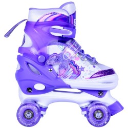 ΑΘΛΟΠΑΙΔΙΑ Adjustable Roller Skates - Lilac Color Lilac, Size 39-42 002.10322/LP/39 9985777008736
