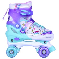 ΑΘΛΟΠΑΙΔΙΑ αυξομειούμενα roller skates - μέντα χρώμα μέντα, μέγεθος 27-30 002.10322/M/27 9985777008743