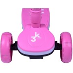 ΑΘΛΟΠΑΙΔΙΑ 3-wheel Foldable Scooter With Illuminated Base and Wheels - Fuchsia 002.61214/FU 9985777008842