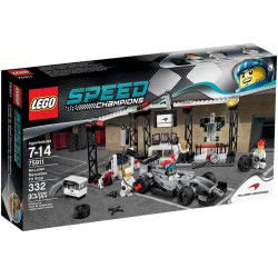 LEGO Speed Champions Mclaren Mercedes Πιτ Της Mclaren Mercedes 75911 5702015348416