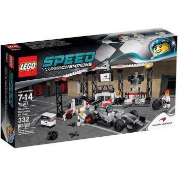 LEGO Speed Champions Mclaren Mercedes Πιτ Της Mclaren Mercedes 75911 5702015348416