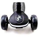 ΑΘΛΟΠΑΙΔΙΑ 3-wheel Foldable Scooter With Illuminated Base and Wheels - Black 002.61214/BL 9985777008835