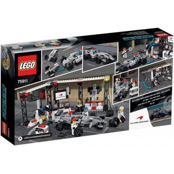 LEGO Speed Champions Mclaren Mercedes Πιτ Της Mclaren Mercedes 75911 5702015348416