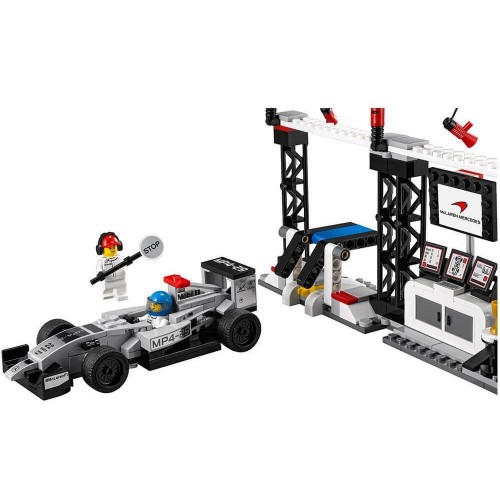 LEGO Speed Champions Mclaren Mercedes Πιτ Της Mclaren Mercedes 75911 5702015348416