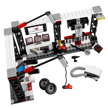 LEGO Speed Champions Mclaren Mercedes Πιτ Της Mclaren Mercedes 75911 5702015348416