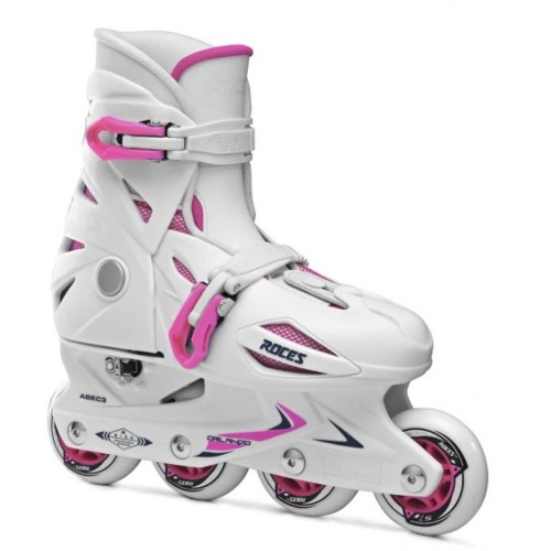 ΑΘΛΟΠΑΙΔΙΑ Orlando iii Adjustable Inline Skates - White/pink Color White-pink, Size 36-40 18.400687/wp/36 8020187857534