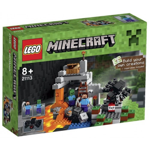 LEGO Minecraft The Cave Η Σπηλιά 21113 5702015296526