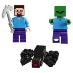 LEGO Minecraft The Cave Η Σπηλιά 21113 5702015296526