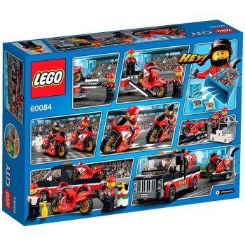 LEGO CITY Racing Bike Transporter Μεταφορέας Αγωνιστικών Μοτοσικλετών 60084 5702015350228