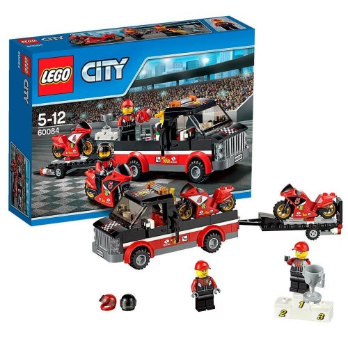 LEGO CITY Racing Bike Transporter Μεταφορέας Αγωνιστικών Μοτοσικλετών 60084 5702015350228