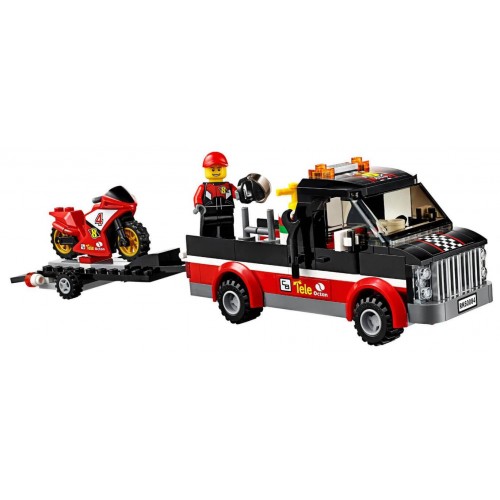 LEGO CITY Racing Bike Transporter Μεταφορέας Αγωνιστικών Μοτοσικλετών 60084 5702015350228