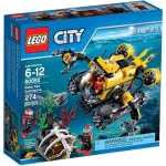 LEGO CITY Deep Sea Submarine Υποβρύχιο Της Βαθιάς Θάλασσας 60092 5702015350631