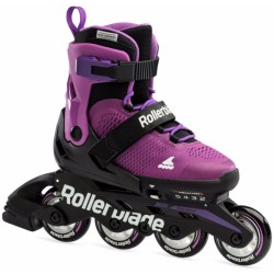 ΑΘΛΟΠΑΙΔΙΑ Microblade Adjustable Skates - Purple/black Color Black-purple, Size 28-32 43.072219/PUR/BL/28 8050459900811