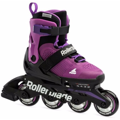 ΑΘΛΟΠΑΙΔΙΑ Microblade Adjustable Skates - Purple/black Color Black-purple, Size 28-32 43.072219/PUR/BL/28 8050459900811