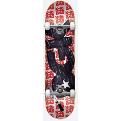 ΑΘΛΟΠΑΙΔΙΑ dgk Scribble Complete Skateboard Color Red-black, Size 8 Inches 011.HC-1082/8 9985777002949