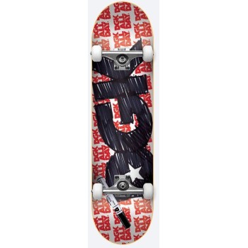 ΑΘΛΟΠΑΙΔΙΑ dgk Scribble Complete Skateboard Color Red-black, Size 7.75 Inches 011.HC-1082/7.75 9985777003014