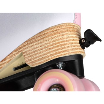 ΑΘΛΟΠΑΙΔΙΑ Classic Pale Rose Adjustable Roller Skates Color White-pink, Size 39-42 19.880329/39 4040333563793