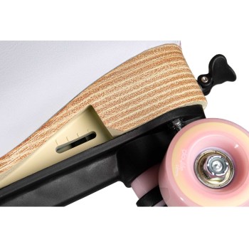 ΑΘΛΟΠΑΙΔΙΑ Classic Pale Rose Adjustable Roller Skates Color White-pink, Size 39-42 19.880329/39 4040333563793