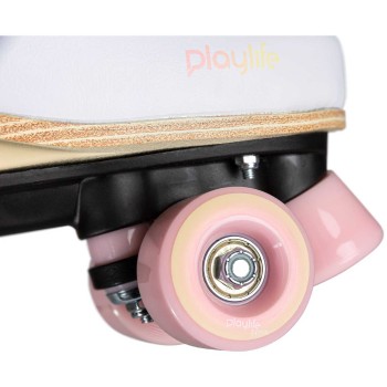 ΑΘΛΟΠΑΙΔΙΑ classic pale rose αυξομειούμενα roller skates χρώμα λευκό-ροζ, μέγεθος 39-42 19.880329/39 4040333563793