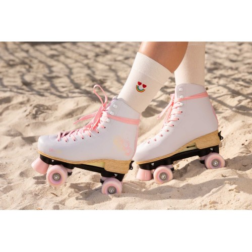ΑΘΛΟΠΑΙΔΙΑ classic pale rose αυξομειούμενα roller skates χρώμα λευκό-ροζ, μέγεθος 39-42 19.880329/39 4040333563793