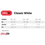 ΑΘΛΟΠΑΙΔΙΑ Classic White Adjustable Roller Skates Color White, Size 35-38 19.880244/35 4040333523667