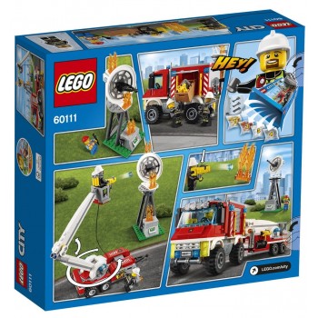 LEGO City Fire Utility Truck Πυροσβεστικό Φορτηγό 60111 5702015591911